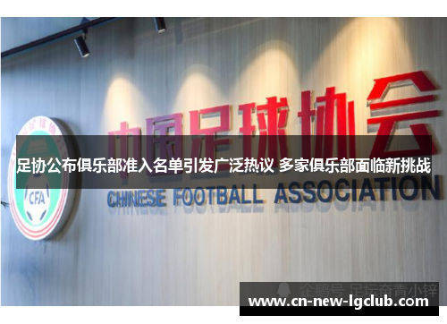足协公布俱乐部准入名单引发广泛热议 多家俱乐部面临新挑战